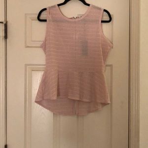 Blush BCBG top